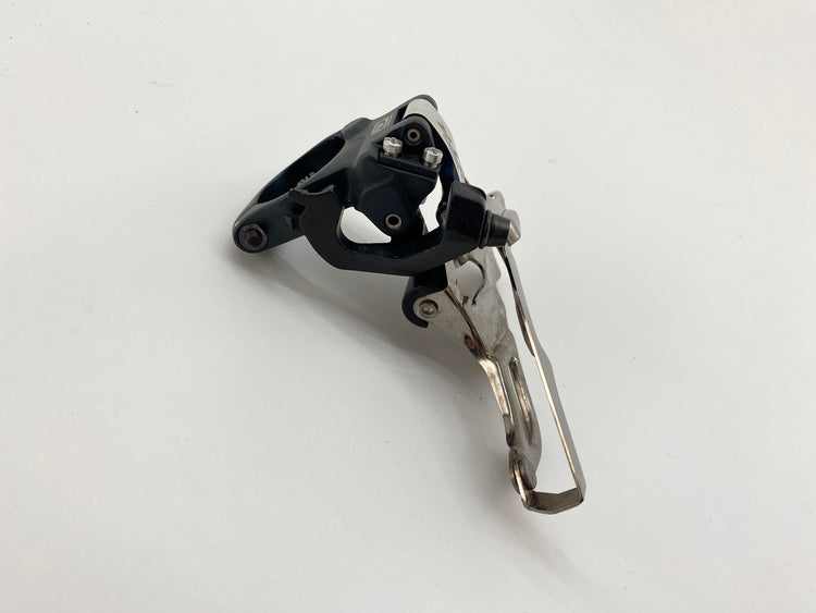 rear view of the derailleur