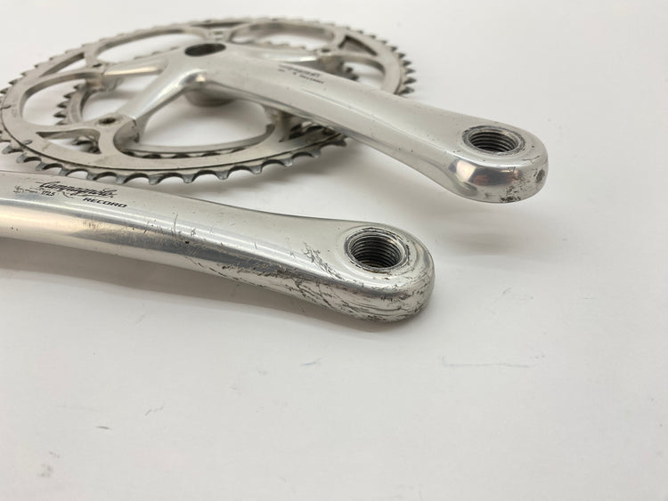 scratches on the crankset