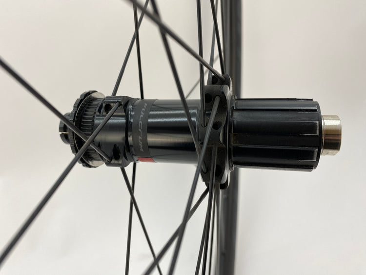 close up of the rear hub