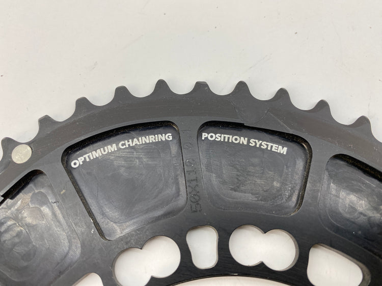 Rotor Q-Ring Oval Carbon Chainring 50t 110bcd