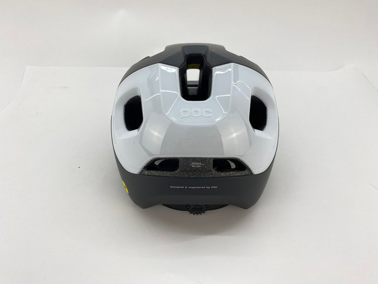 rear view of helmet