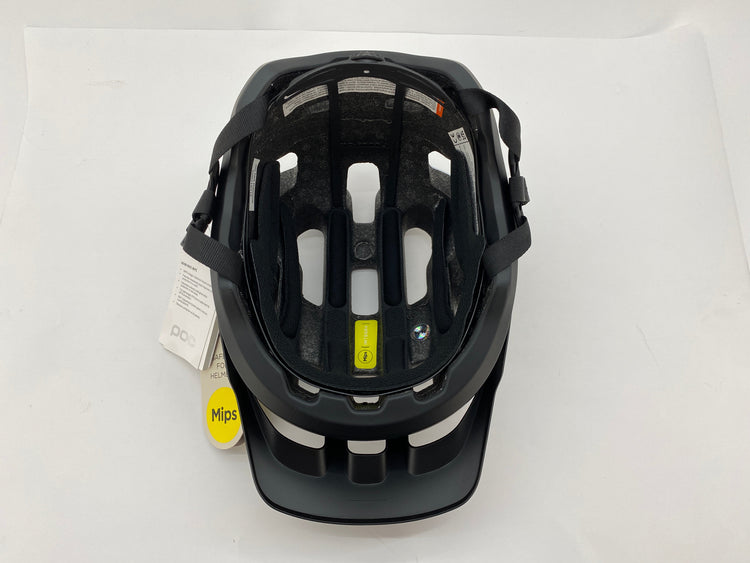 view inside helmet