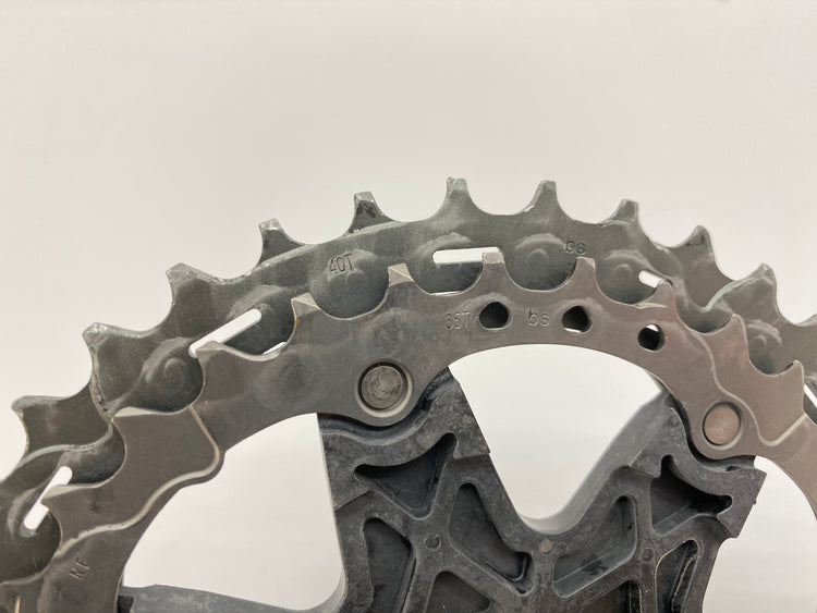 close up of the 35 cog