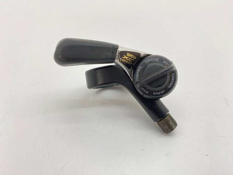 close up of the left shifter