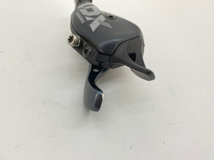 scuff mark on thumb lever