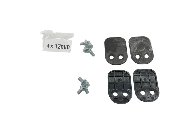 included plate and mounting bolts