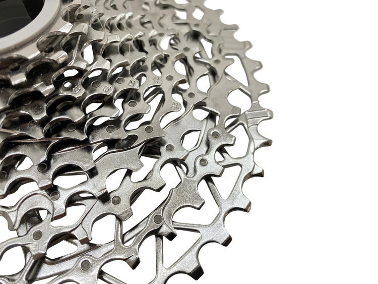 close up of the cogs