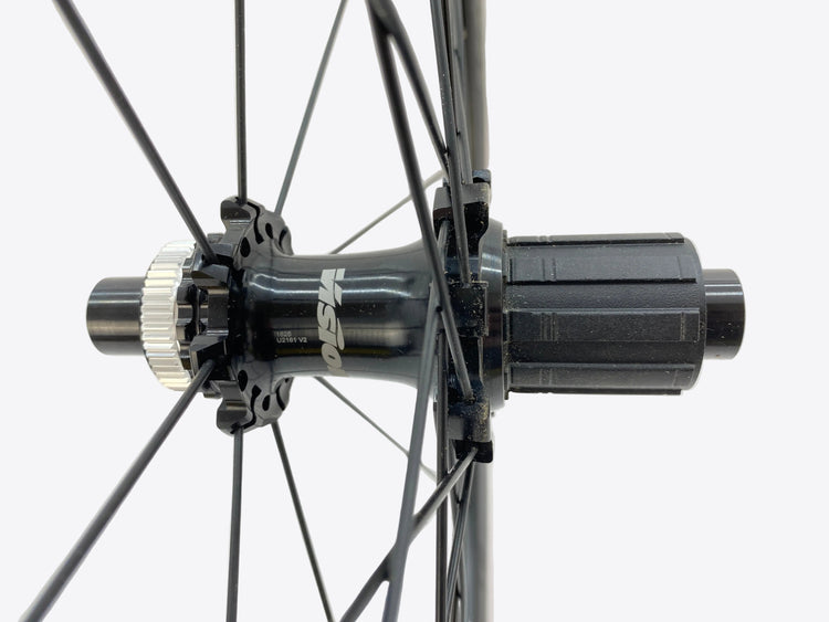 close up of the rear hub