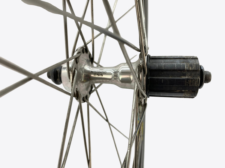 close up of the rear hub