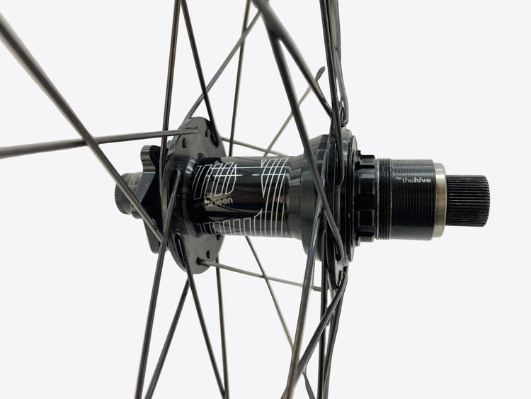 close up of the hub