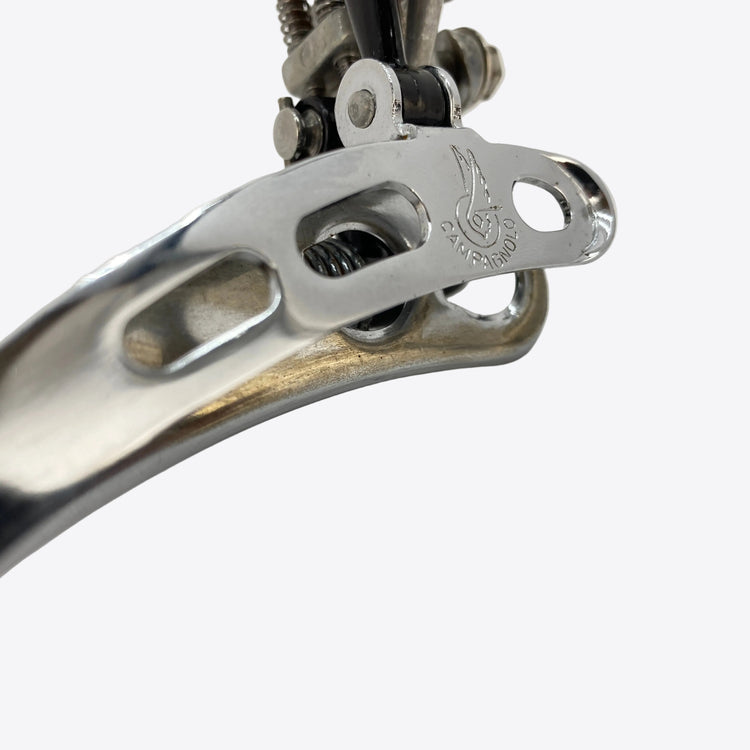 close up of the derailleur