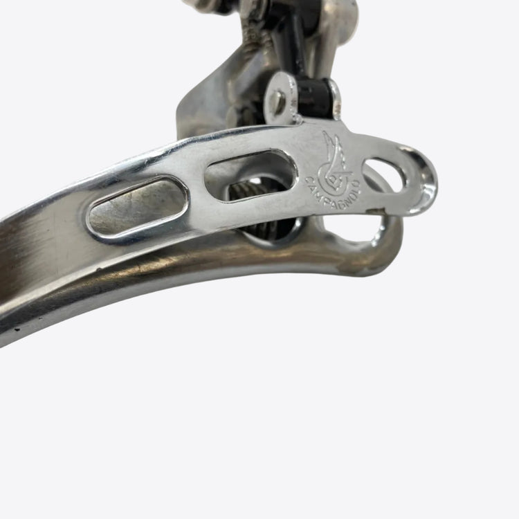 close up of the derailleur