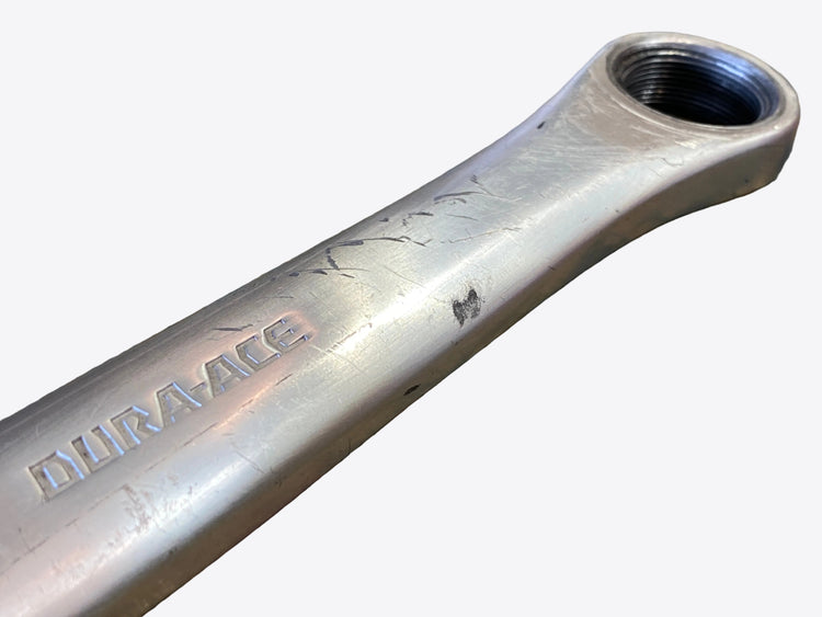 scratches on the left crank arm