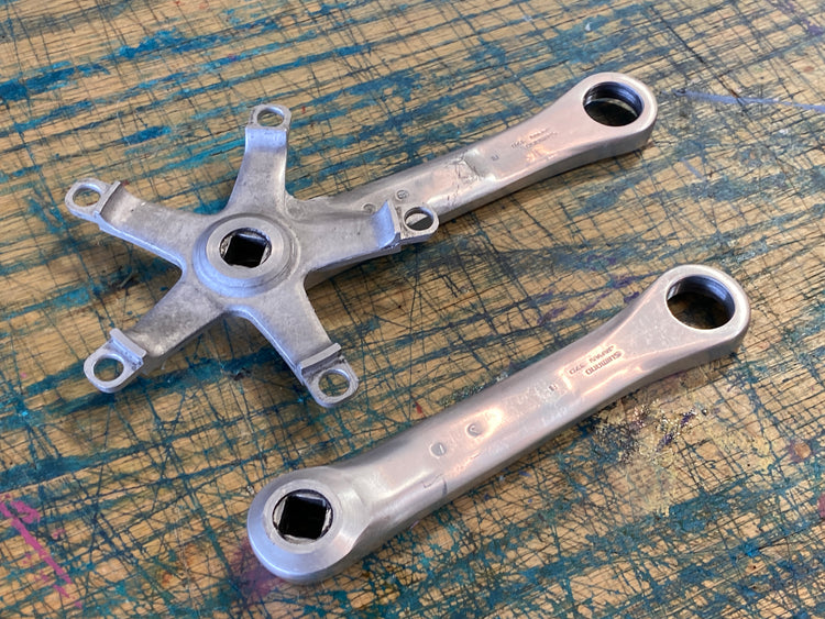 Shimano Dura Ace Dyna Drive Vintage Crankset 170mm