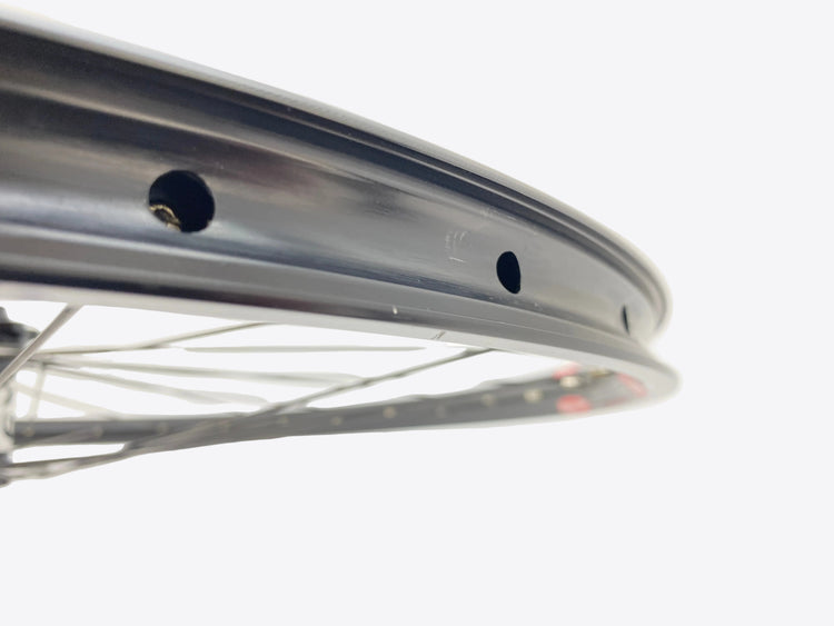 scratch on the rim edge