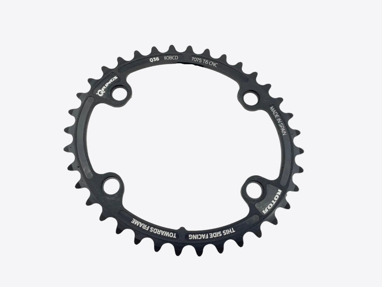 main view of the chainring