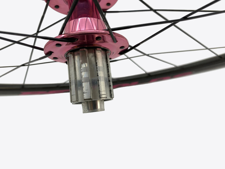 close up of the freehub