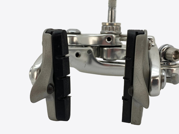underside view of the front brake