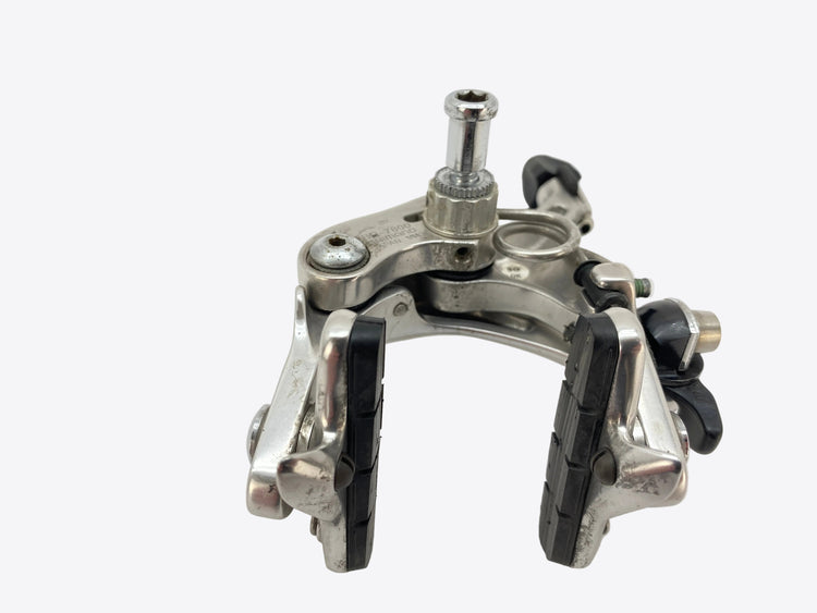 underside view of the rear brake