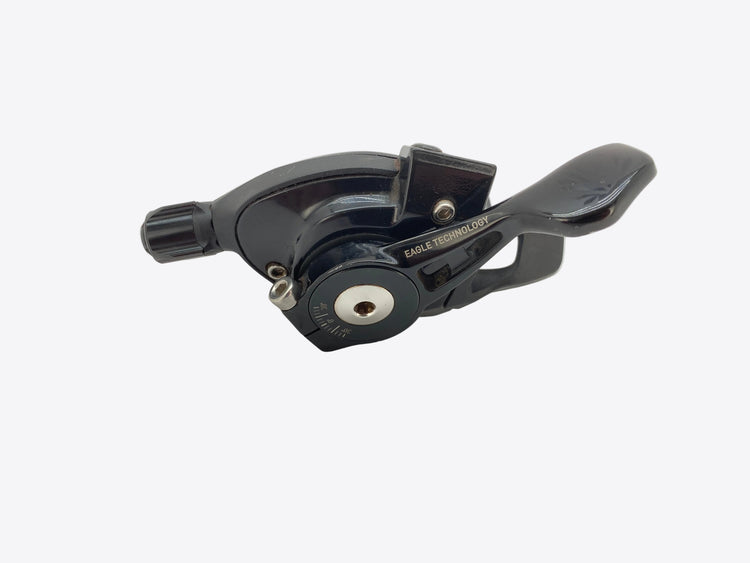 underside view of the shifter