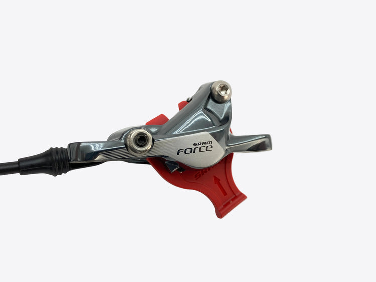 side view of the brake caliper