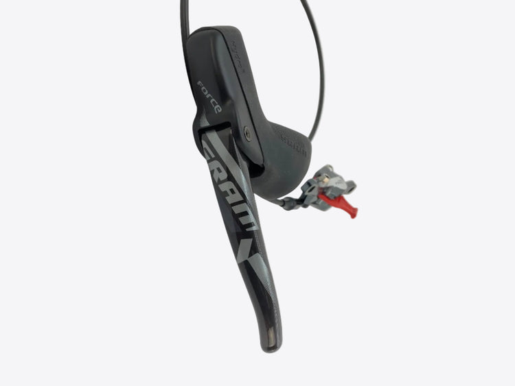 front view of the brake lever