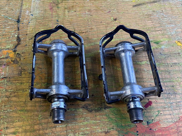 Campagnolo Super Record Toe Clip Pedals 9/16