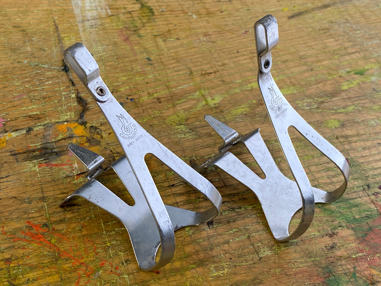 Campagnolo Super Record Toe Clip Pedals 9/16