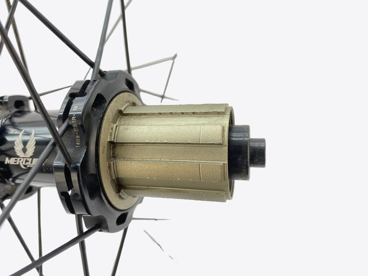 close up of the freehub body