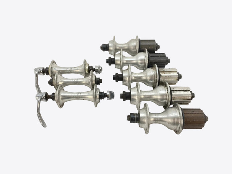 view of all 8 hubs