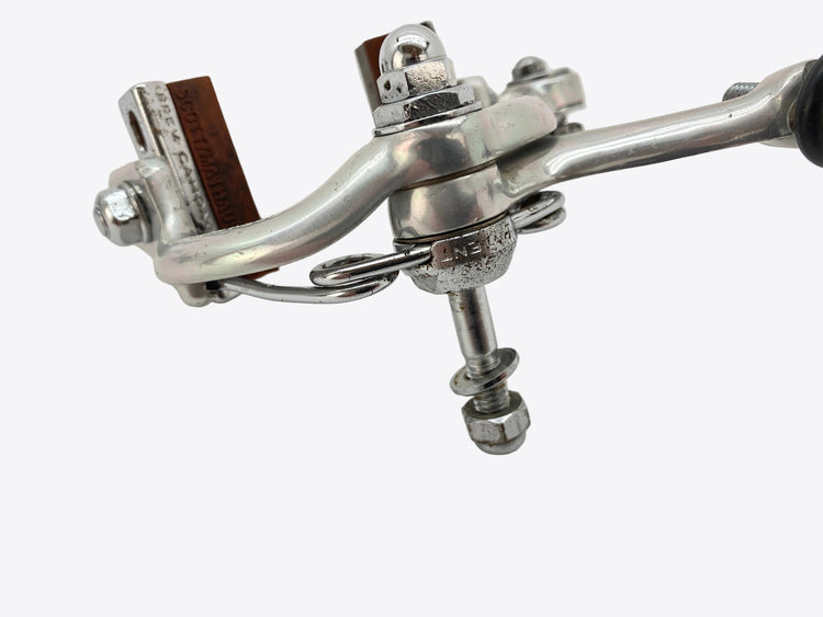 top view of the rear brake