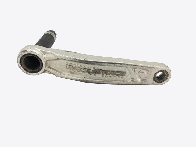 view of the left crank arm