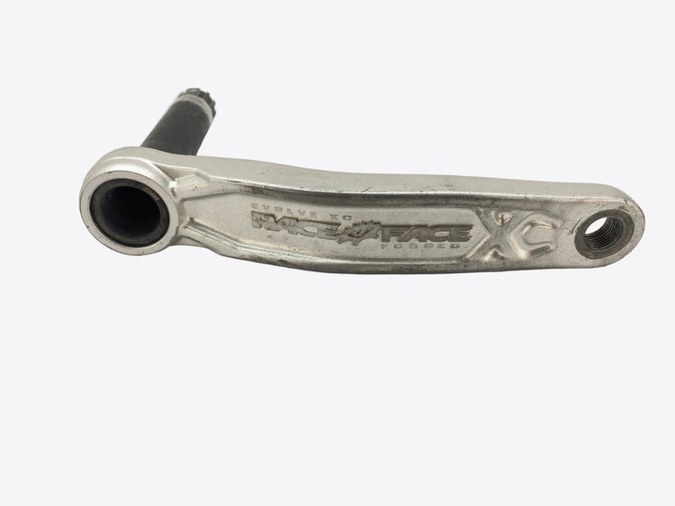 view of the left crank arm