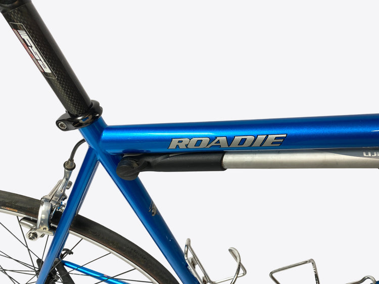 close up of the model name