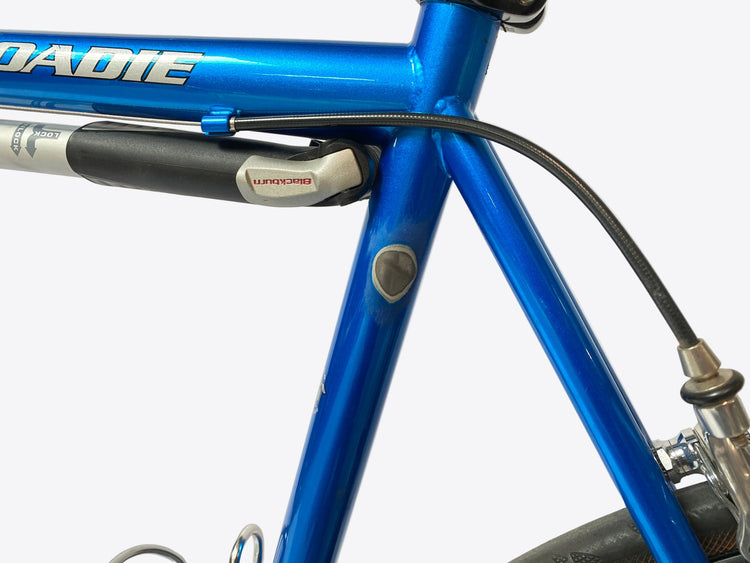 dent in the seat tube