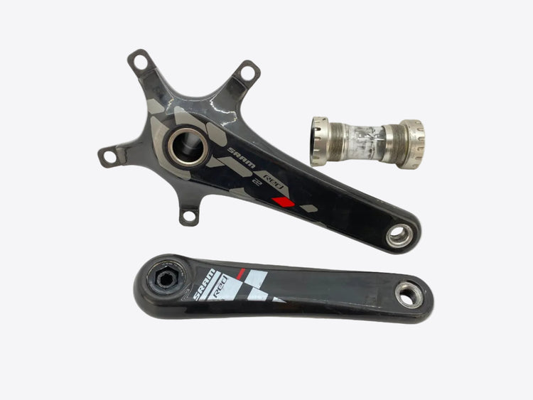 main view of the crank arms