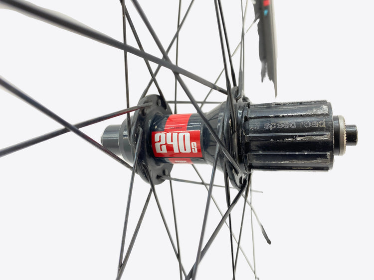 close up of the rear hub