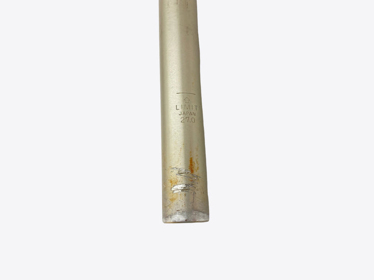 bottom end view of the post