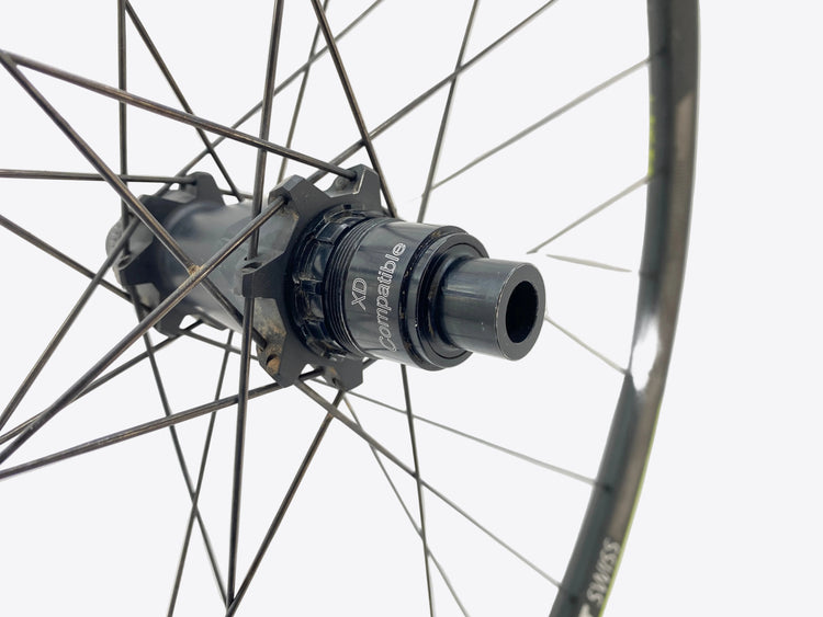 close up of the freehub body
