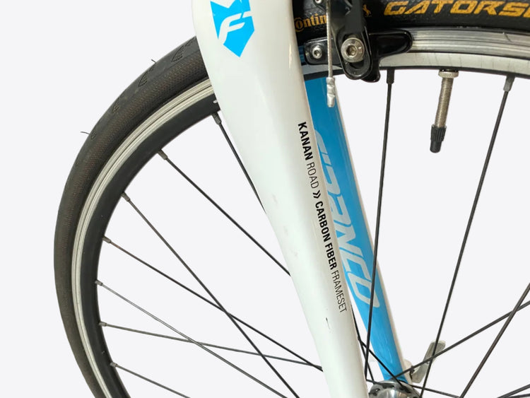 close up of the fork