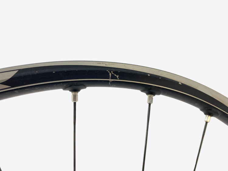 some scratches on the front rim