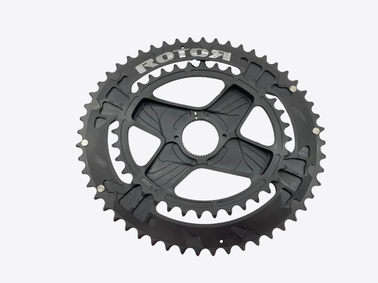 inside view of the chainrings