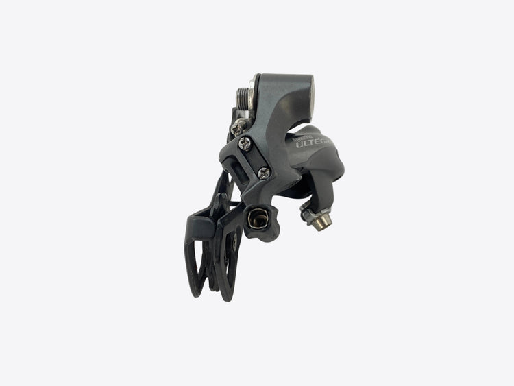 rear view of the derailleur