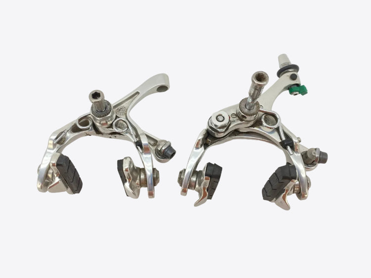 backside view of the brakes