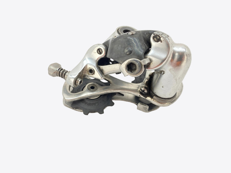underside view of the derailleur
