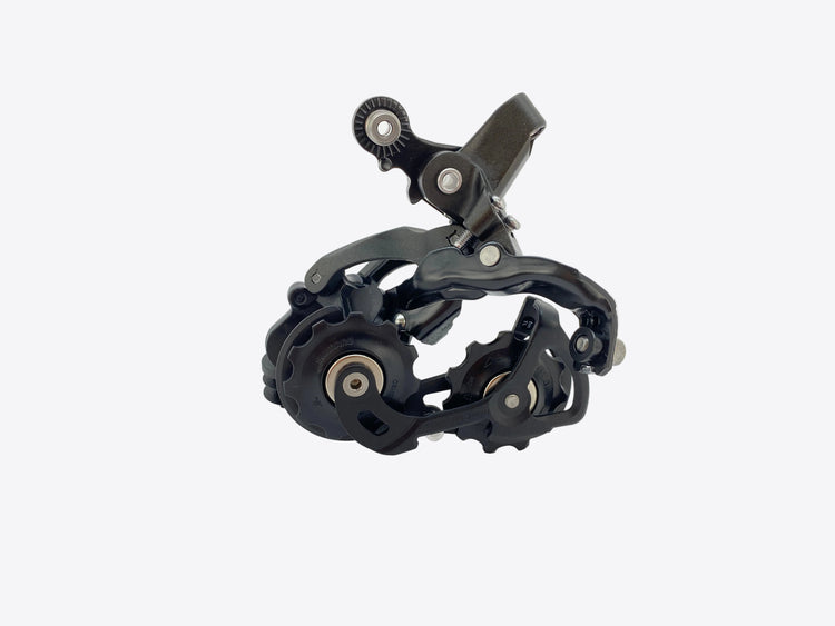 backside view of the derailleur