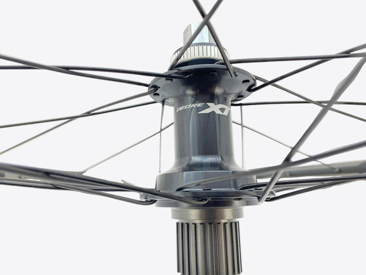 close up of the hub