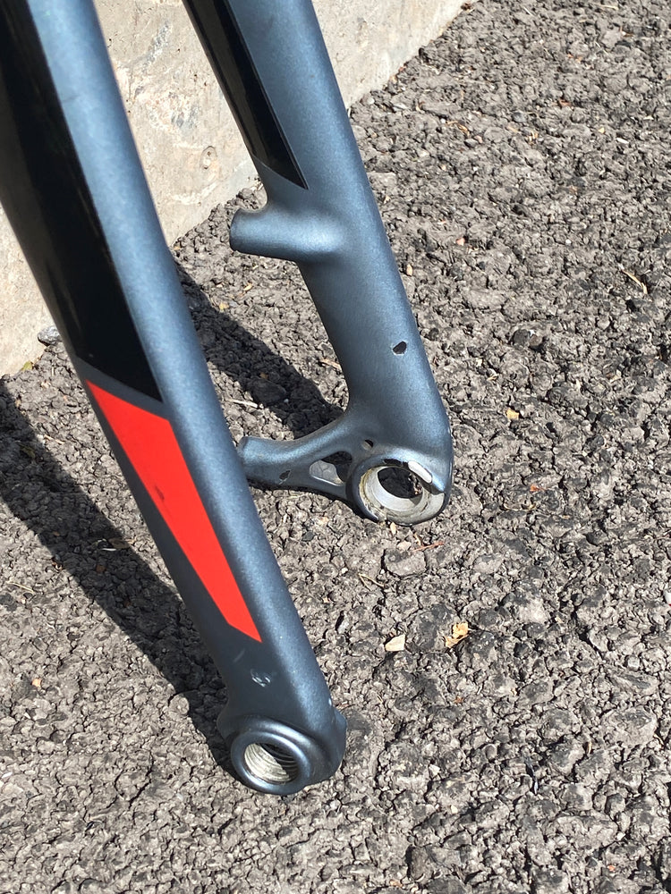 Carbon Disc Fork 12x100 Post Mount 700c 650b Straight