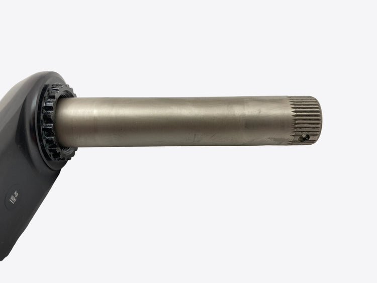 close up of the spindle