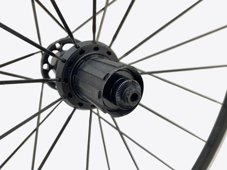 close up of the freehub